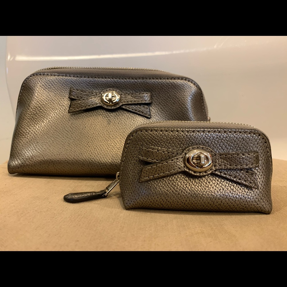 Coach cosmetic pouches